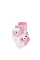Baby Giftbox 3-pack Socks Tommy Hilfiger ružičasta
