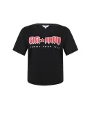 T-shirt Gigi Hadid Rock Tour Tommy Hilfiger crna