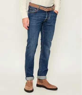 Traperice NICK Jacob Cohen | Plava Slim Fit JUM_QM006 055 S4213 V1