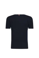 T-shirt TH COLLEGE 85 TEE S/S | Regular Fit Tommy Hilfiger modra