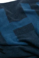 vuneni šal unisex z-471 HUGO modra
