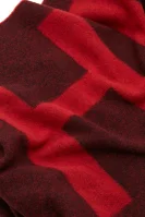 vuneni šal unisex z-471 HUGO crvena