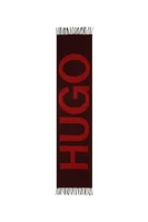 vuneni šal unisex z-471 HUGO crvena