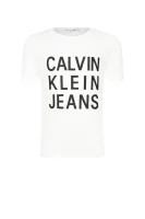 T-shirt LOGO | Regular Fit CALVIN KLEIN JEANS bijela