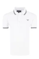 Polo majica | Regular Fit | pique Emporio Armani bijela