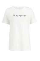 T-shirt Elietta | Regular Fit BOSS BLACK bijela