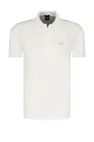 Polo majica Paul Gold | Slim Fit BOSS GREEN bijela
