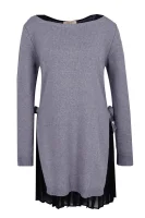Haljina + podsuknja | s dodatkom vune TWINSET siva