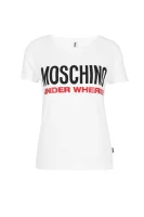 T-shirt | Regular Fit Moschino Underwear bijela