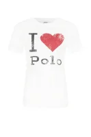 T-shirt | Loose fit POLO RALPH LAUREN bijela