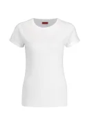 T-shirt Denna | Regular Fit HUGO bijela