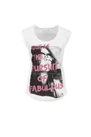 The Pursuit Of Fabulous Knit T-shirt GUESS bijela