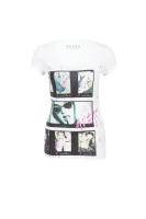 Rn S/S Pop Pictures T-shirt GUESS bijela