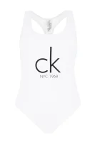 Kupaći kostim CHEEKY RACER Calvin Klein Swimwear bijela
