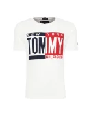 T-shirt PUFF | Regular Fit Tommy Hilfiger bijela