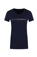 T-shirt | Slim Fit Emporio Armani modra