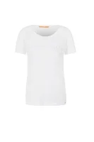 Tamaisas t-shirt BOSS ORANGE bijela