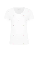 T-shirt Teallover | Slim Fit BOSS ORANGE bijela