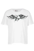 T-shirt | Loose fit Red Valentino bijela