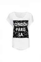 London Paris T-shirt GUESS bijela
