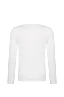 Majica dugih rukava | Regular Fit BOSS Kidswear bijela
