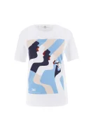 T-shirt Elisabetta Franchi bijela