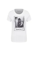 T-shirt Marisa Pepe Jeans London bijela