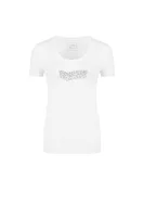 T-shirt | Slim Fit Gas bijela