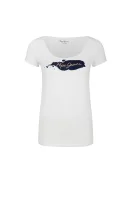 T-shirt Violeta  Pepe Jeans London bijela