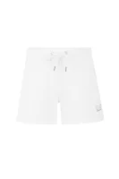Kratke hlače | Regular Fit EA7 bijela