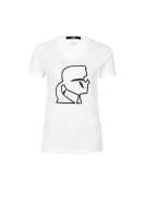 Karl Lightning Bolt T-shirt Karl Lagerfeld bijela