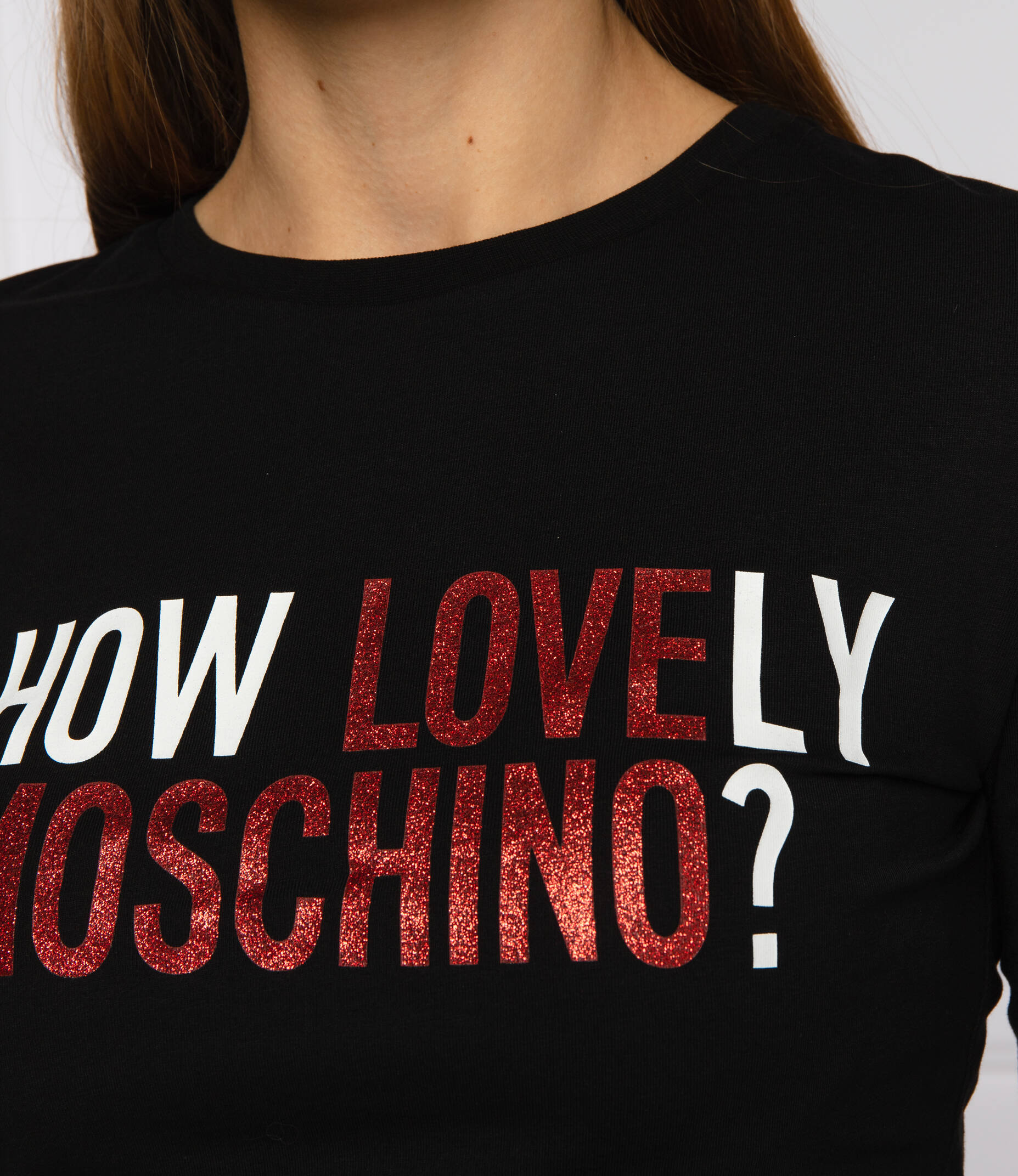 dukserica | Regular Fit Love Moschino | Crna | Gomez.hr